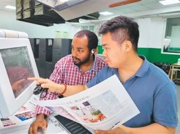 漂洋过海学印刷