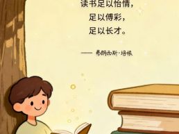 每日一句丨读书足以怡情，足以傅彩，足以长才