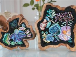 创新设计点亮珠绣艺术