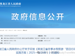 黑龙江省政府发文开展冬季冰雪旅游“百日行动！