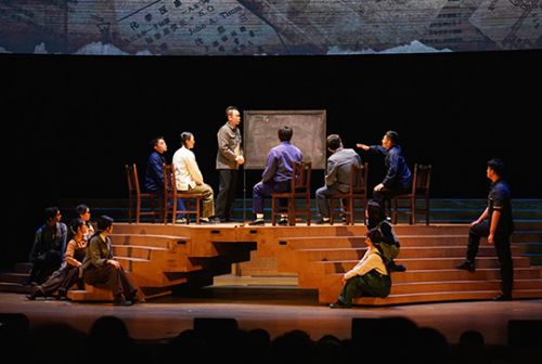 舞台剧展演。学校供图