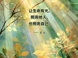 每日一句丨让生命有光