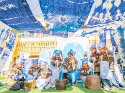 江苏宿迁：学习扎染 感受非遗