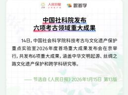 每日一闻丨中国社科院发布六项考古领域重大成果