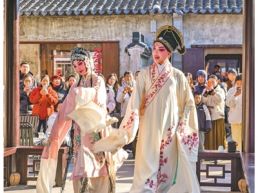 乡间一隅是生长的梨园