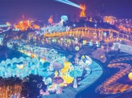 自贡灯会点亮文旅新图景