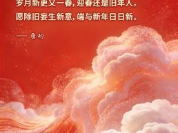 每日一句丨岁月新更又一春