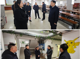 河南医专校长孙韬带队检查春季开学准备工作