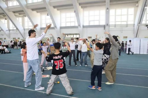 2026首都大中小学生身心健康季宣传教育活动举办。北京市教委供图