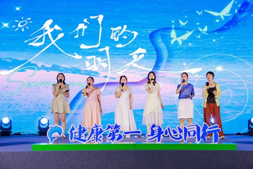 宿舍好声音大赛现场。学校供图