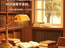 每日一句丨时间带不走书和书里的天地万物、人事沧桑