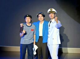 沉浸式话剧《碧海壮歌》在北石化上演