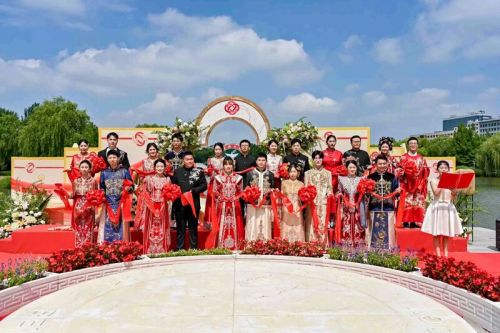 2026年北京理工大学集体婚礼现场。学校供图