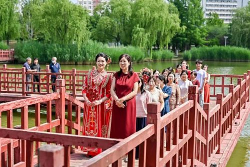 2026年北京理工大学集体婚礼现场。学校供图