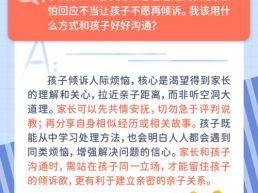 每日一题丨孩子倾诉和同学闹矛盾，该如何正确沟通？