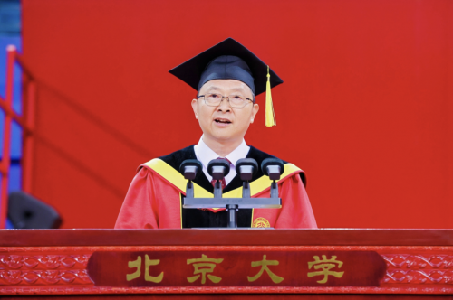 北京大学校长高松。校方供图