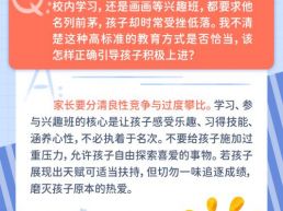 每日一题丨凡事都希望孩子争先，这样做真的有助于孩子成长吗？