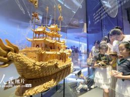 江苏扬州：博物馆里长见识