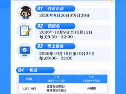 2027年全国硕士研究生招生初试12月19日开考