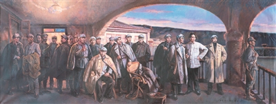 写实油画再现“遵义曙光”（文艺镌刻长征记忆）