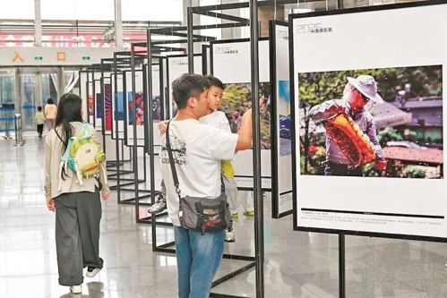 2026年科普摄影优秀作品亮相山西省科技馆。